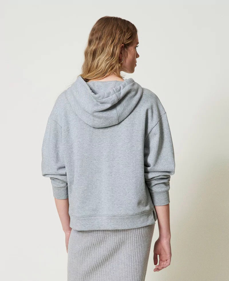 TW Sudadera oversize con charm Oval T