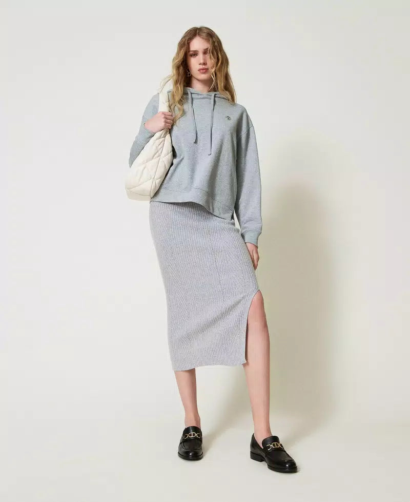 TW Sudadera oversize con charm Oval T